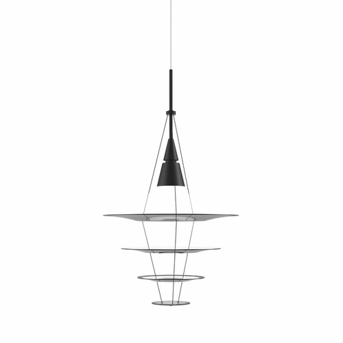 Louis Poulsen Enigma 425 Pendant Light, Black