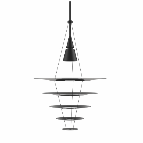 Louis Poulsen Enigma 545 Pendant Light, Black