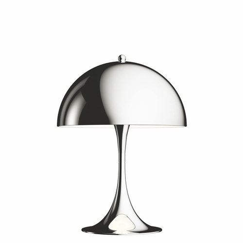 Louis Poulsen Panthella Mini Table Lamp, Chrome