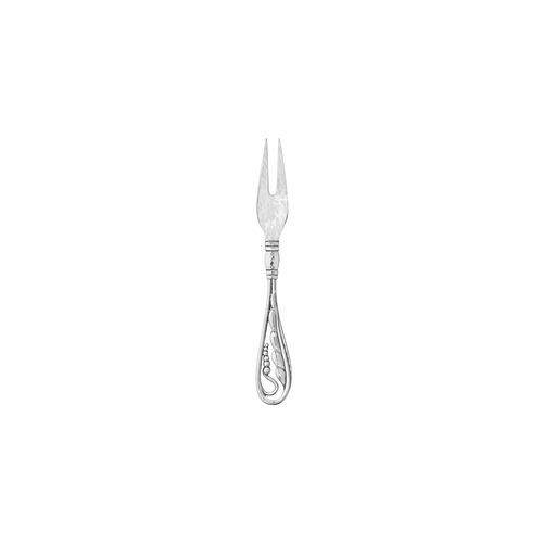 Georg Jensen Ornamental No 42 Cold Cut Fork, 925 Sterling Silver