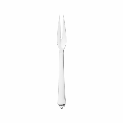 Georg Jensen Pyramid 2-Tines Meat Fork, 925 Sterling Silver