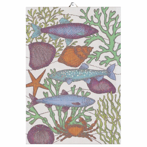 Havsdjup Organic Cotton Tea Towel