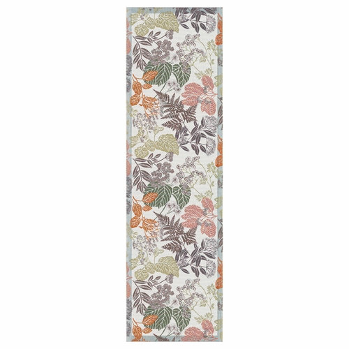 Hostnatur Organic Cotton Table Runner, 14 x 47 inches