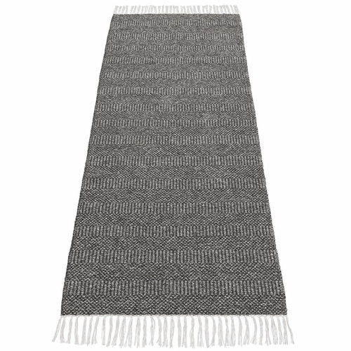 HRD Swedish Cotton Blend Rug Maja, Graphite - 12 Sizes