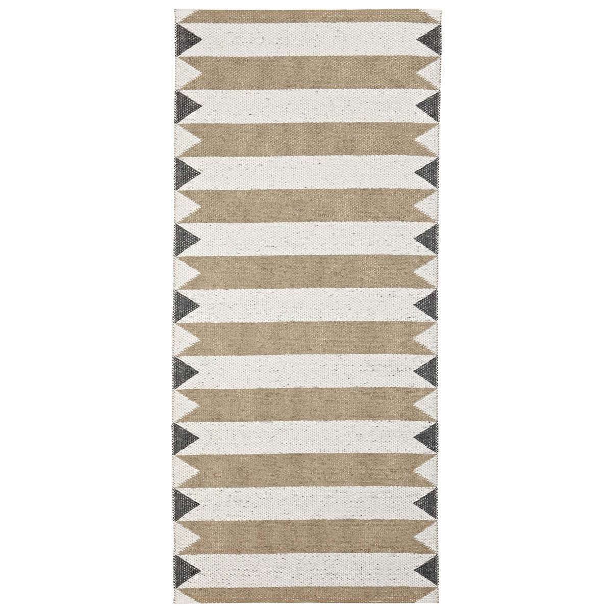 HRD Swedish Rugs Peak Indoor / Outdoor Swedish Woven Rugs, Beige