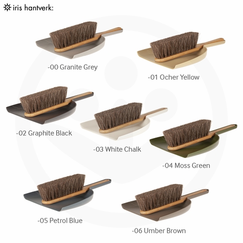 Dustpan & Brush Set, Seven Color Options