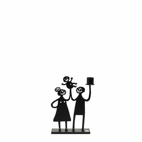 Iron Family Candleholder, Small