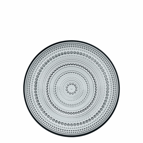 Iittala Kastehelmi Plate 9.75" Gray