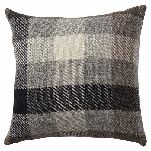 Klippan Brushed Gotland Wool Cushion Cover, Multi Grey
