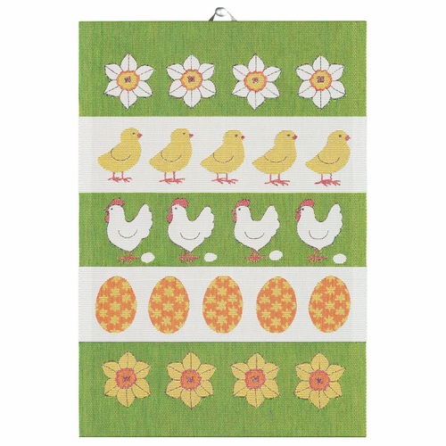 Kycklingparad Organic Cotton Tea Towel