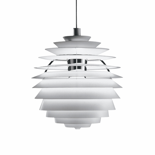 PH Louvre Pendant Light, White