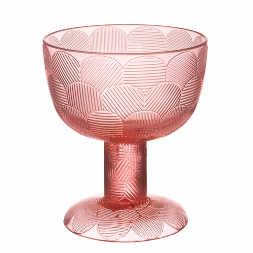 Miranda Bowl, 5.75" - Salmon Pink