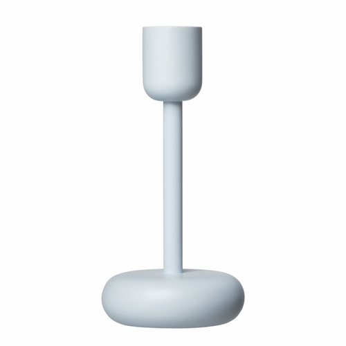 Iittala Nappula Candleholder 7.25", Aqua