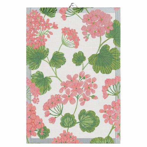 Pelargonia Organic Cotton Tea Towel