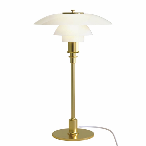 Louis Poulsen PH 3/2 Table Lamp, Brass