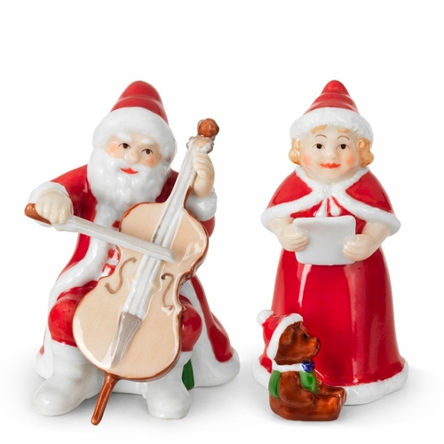Royal Copenhagen Annual Santa and Wife Couple - 2022 - 2 Left