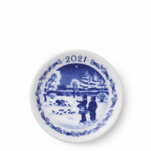 Royal Copenhagen Christmas Plaquette - 2021- 19 Left
