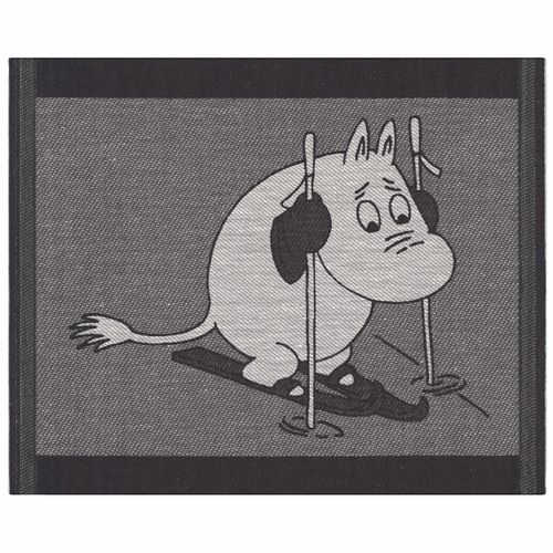 Skiing Dishcloth