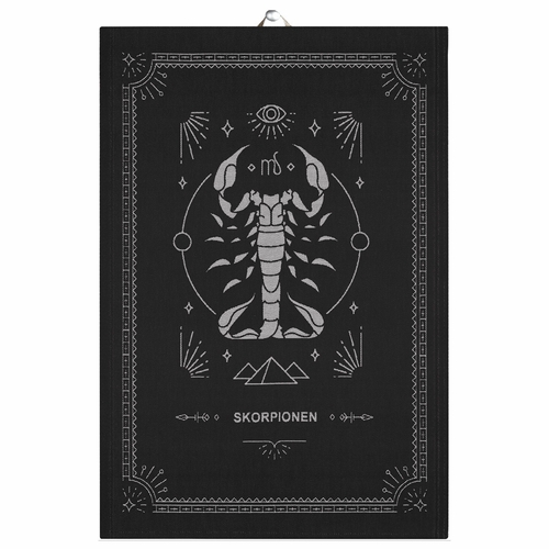 Skorpionen Organic Cotton Tea Towel