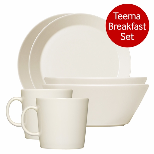 Iittala Teema 6-Piece Breakfast Set - White