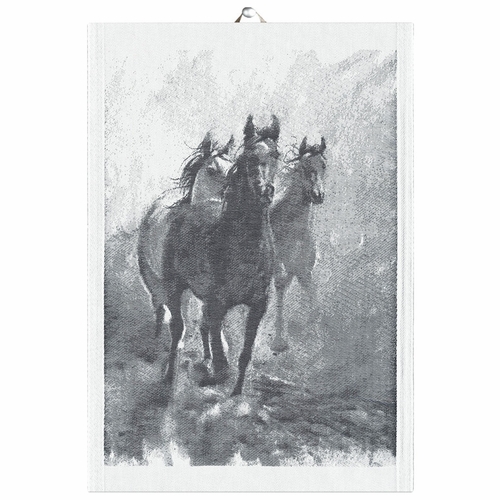 Tre Hastar Tea Towel, 14 x 20 inches