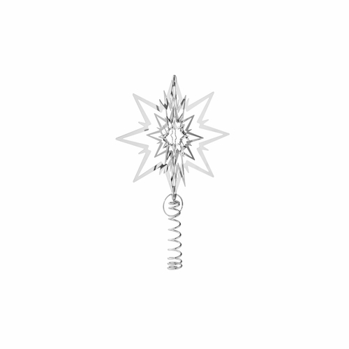 Tree Top Star, Palladium Plated, Small