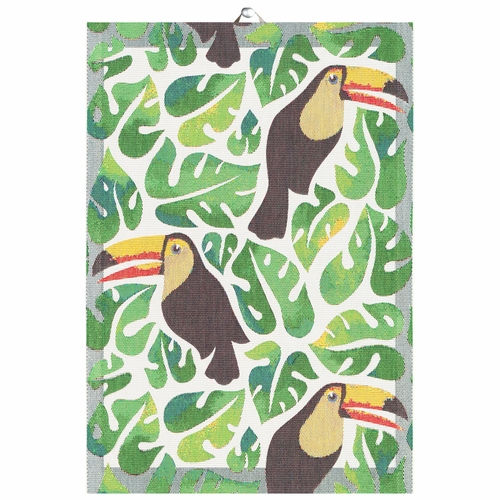 Ekelund Weavers Tukan Tea Towel, 14 x 20 inches