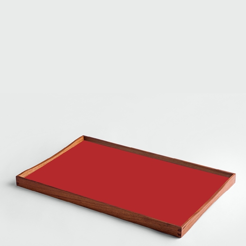 TurningTray (Medium), Kimono Red by Finn Juhl