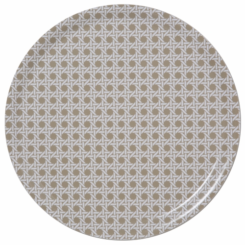 Wien 1900 Large Round Tray, Beige
