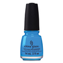 China Glaze Nail Polish, DJ Blue My Mind 1400 China Glaze Nail Polish, DJ Blue My Mind 1400