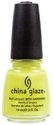 China Glaze Nail Polish, Electric Pineapple 965 China Glaze Nail Polish, Electric Pineapple 965