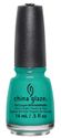 China Glaze Nail Polish, Turned Up Turquoise 1007 China Glaze Nail Polish, Turned Up Turquoise 1007