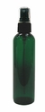 Green Plastic PET Bottle with Black Spray Atomizer Top Green Plastic PET Bottle with Black Spray Atomizer Top