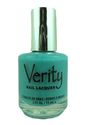 Verity Nail Lacquer, Cyan Blue SE14 Verity Nail Lacquer, Cyan Blue SE14