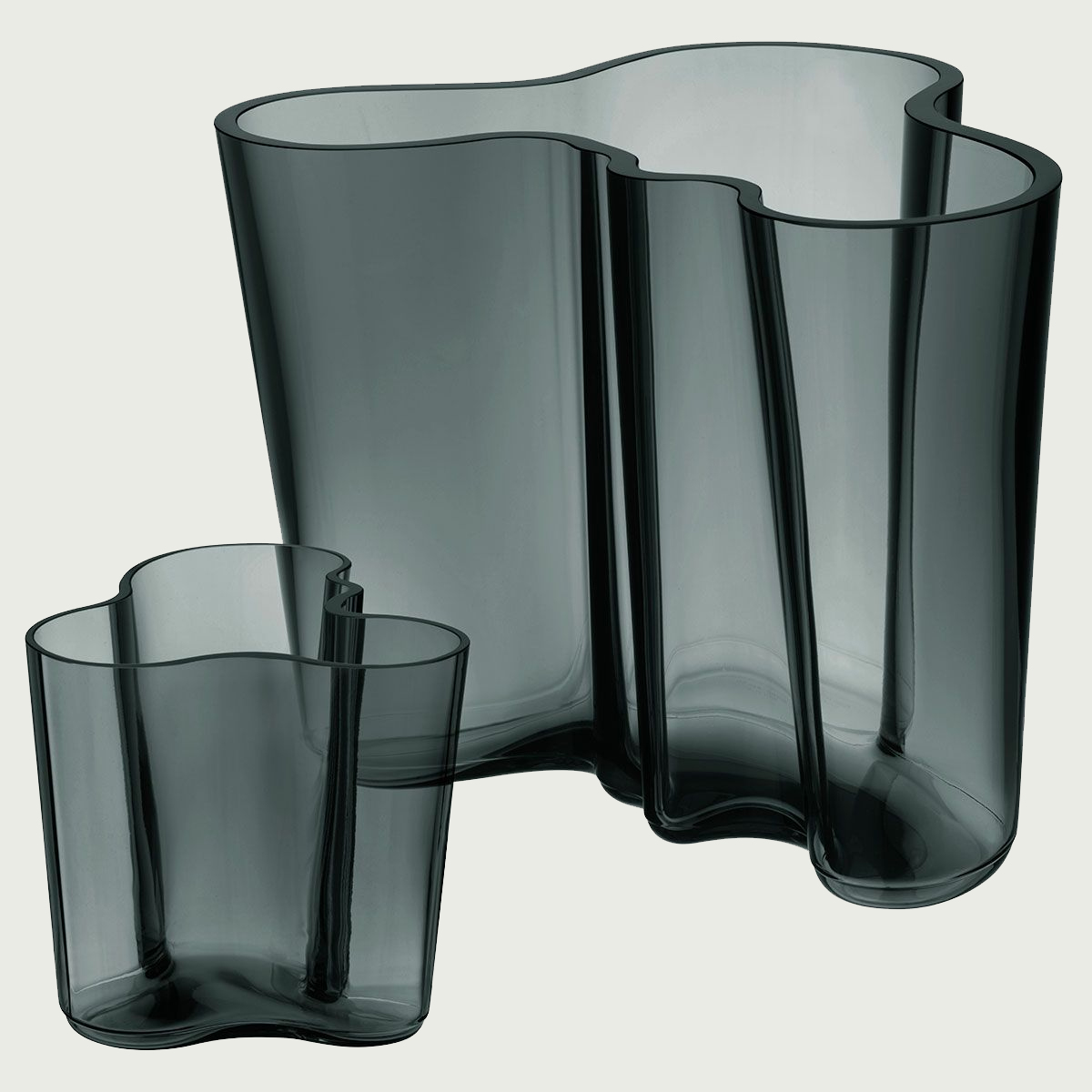 iittala Dark Grey 140th Anniversary Aalto Vase Gift Set Aalto Sale Items