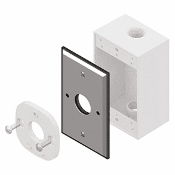 ADCOB101 SingleGang Outlet Box Adapter (for ADCV723
