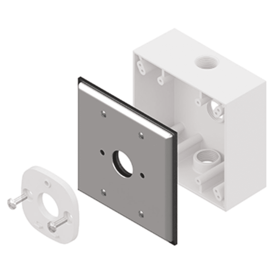 ADCOB102 DoubleGang Outlet Box Adapter (for ADCV723