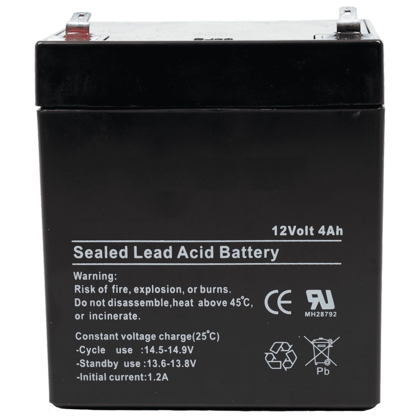 IM1240 UltraTech Sealed Lead Acid 12V 4.5AH Alarm Battery