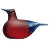 iittala Toikka Scarlet Tanager Cranberry