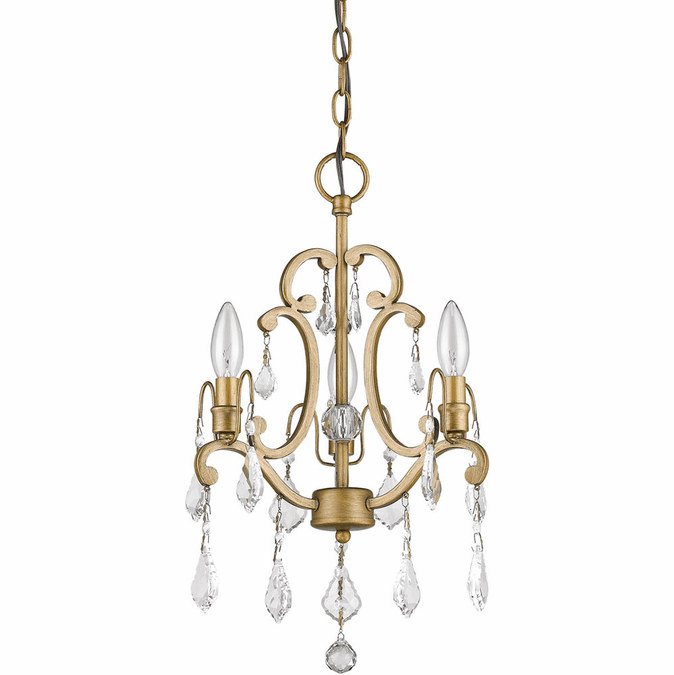 Acclaim Lighting IN11355AG Claire Traditional Antique Gold Mini