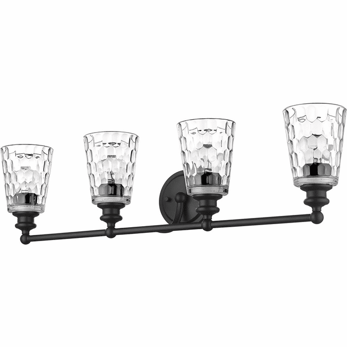 Acclaim Lighting IN40023BK Mae Modern Matte Black 4Light Bathroom Wall