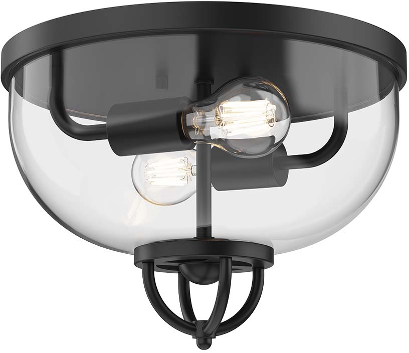 Alora Mood FM461102MB Lancaster Matte Black Ceiling Light KUZFM461102MB