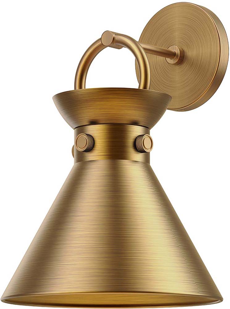 Alora Mood WV412009AG Emerson Aged Gold Wall Lighting Fixture KUZWV412009AG