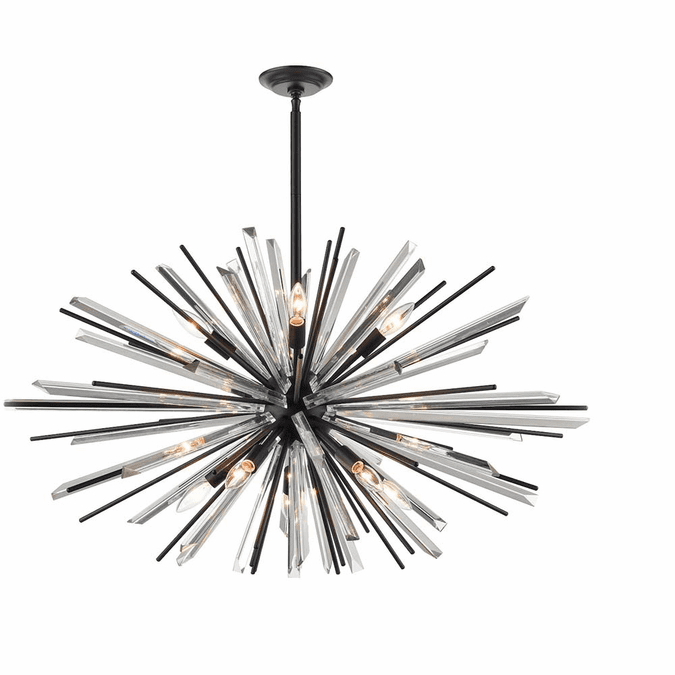 Avenue Lighting HF8203BK Palisades Avenue Contemporary Black 39