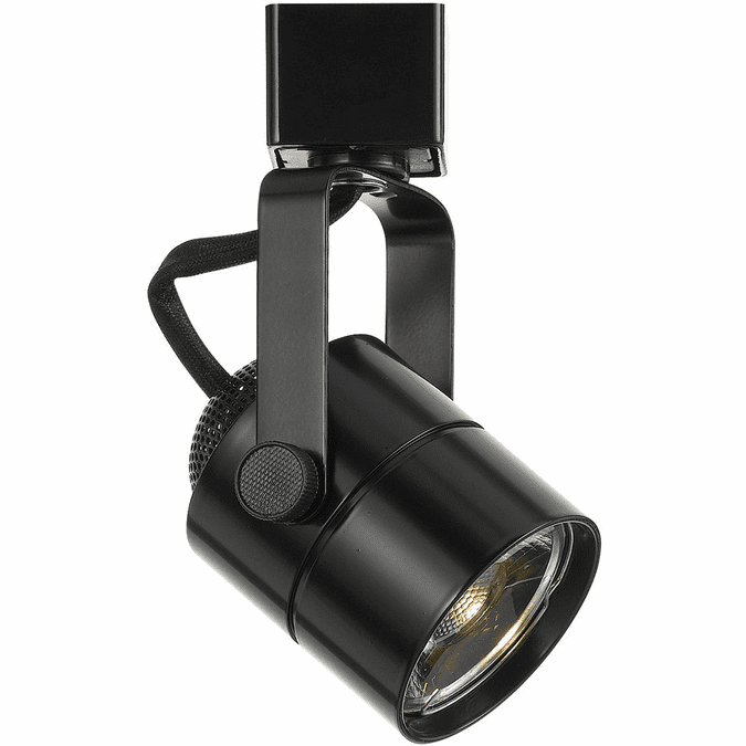 Cal HT611MBK Contemporary Black LED Track Light Head CALHT611MBK