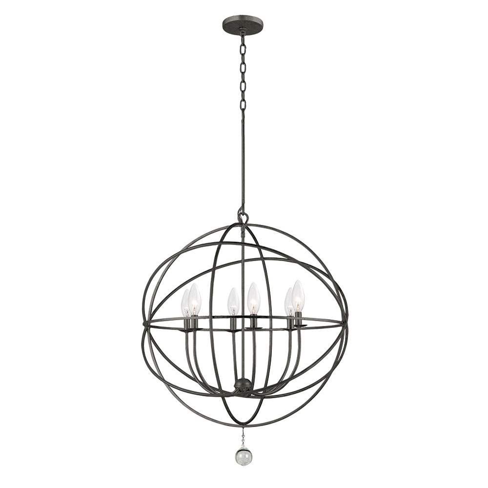 Crystorama 9228 EB Solaris Modern English Bronze 28 5 Drop Ceiling
