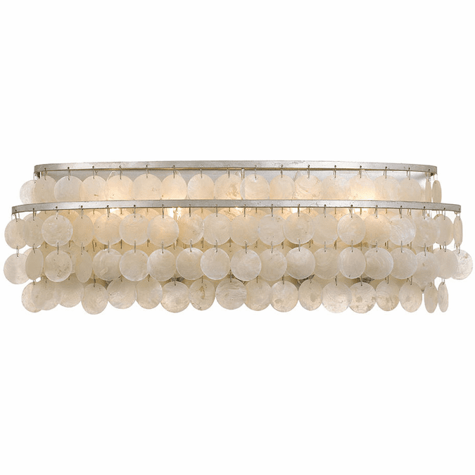 Crystorama BRI3005SA Brielle Modern Antique Silver Bathroom Vanity