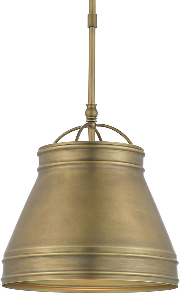 Currey & Company 9000-0488 Lumley Antique Brass Pendant Lighting ...