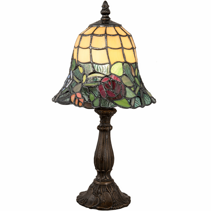 Dale Tiffany STA18307 Walcott Tiffany Antique Brass Accent Table Lamp