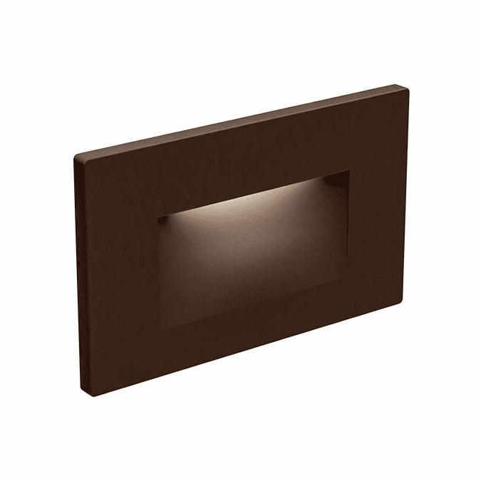 DALS Lighting LEDSTEP005DBR Camber Contemporary Bronze LED Indoor